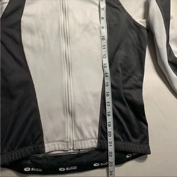 Sugoi Full Zip Long Sleeve Cycling Jersey - Picture 11 of 14